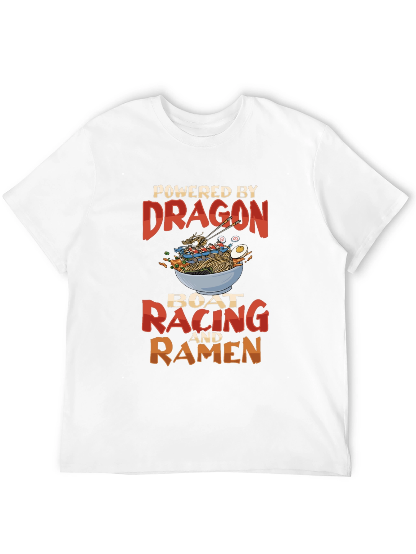 Dragon Boat Racing & Ramen Graphic T-Shirt
