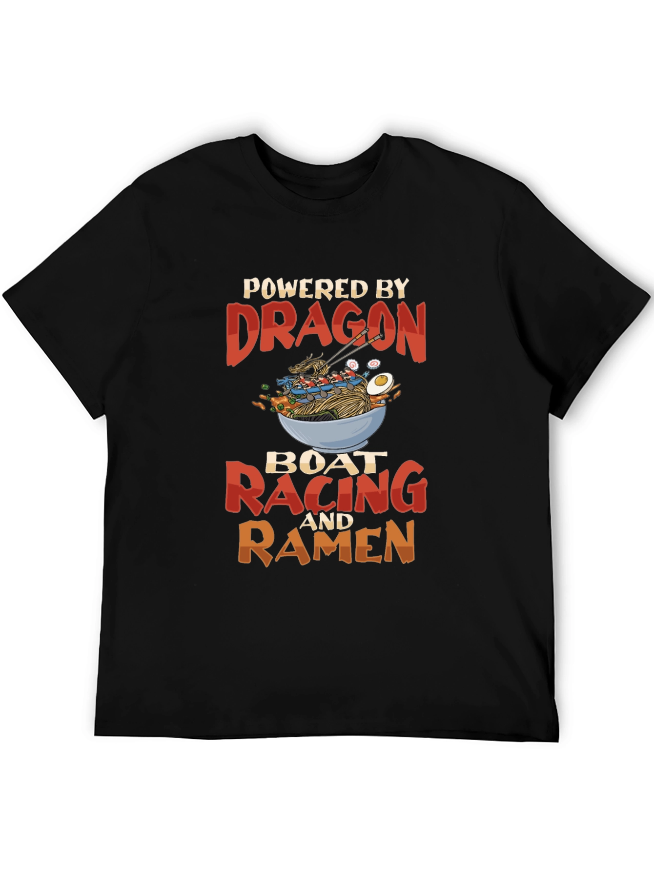 Dragon Boat Racing & Ramen Graphic T-Shirt