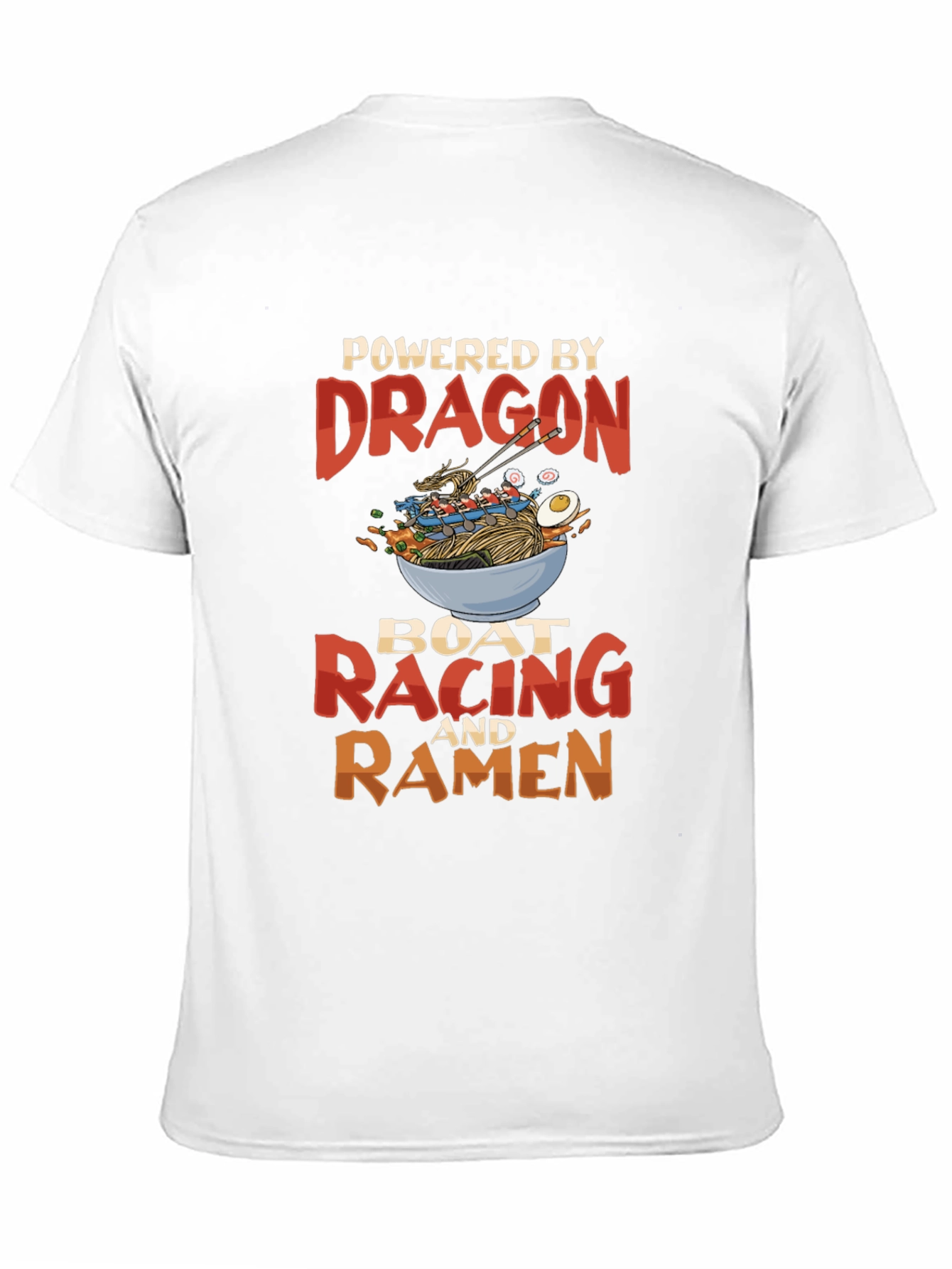 Dragon Boat Racing & Ramen Graphic T-Shirt