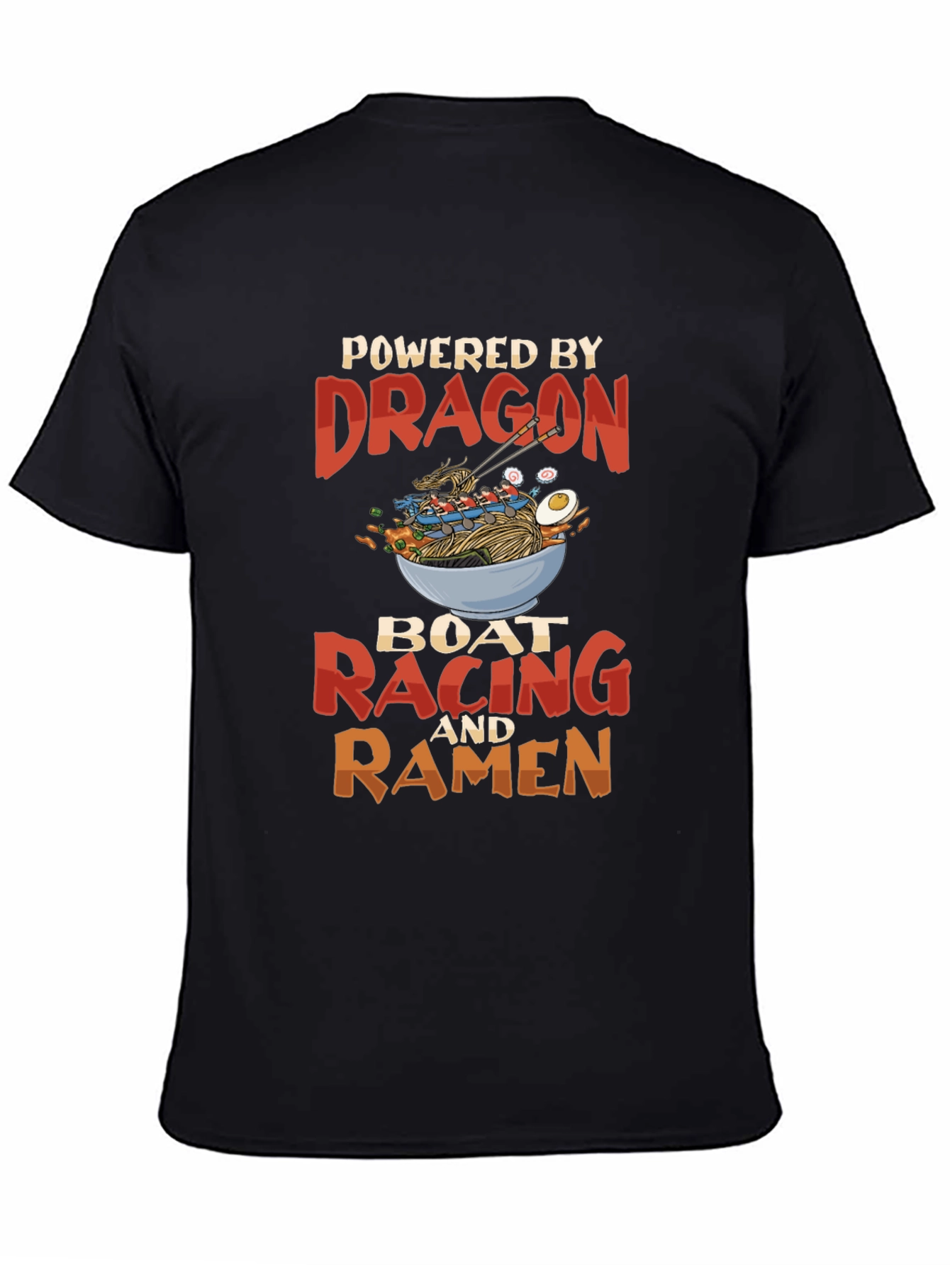 Dragon Boat Racing & Ramen Graphic T-Shirt