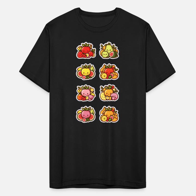 Sweet fruit sticker set