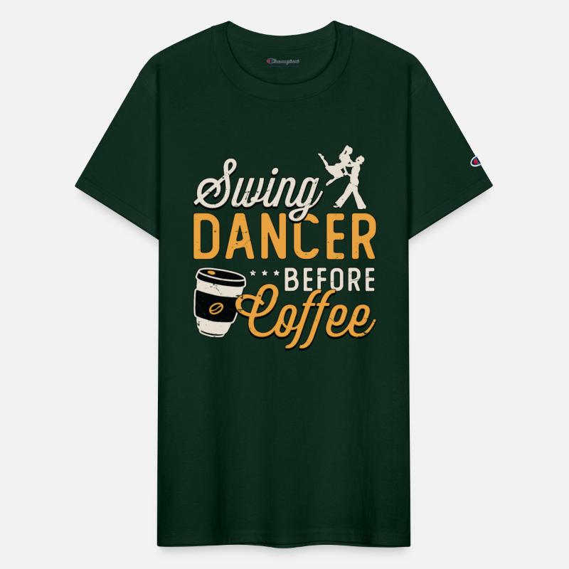 Swing Dancer Before Coffee Dancing Coffee Lover