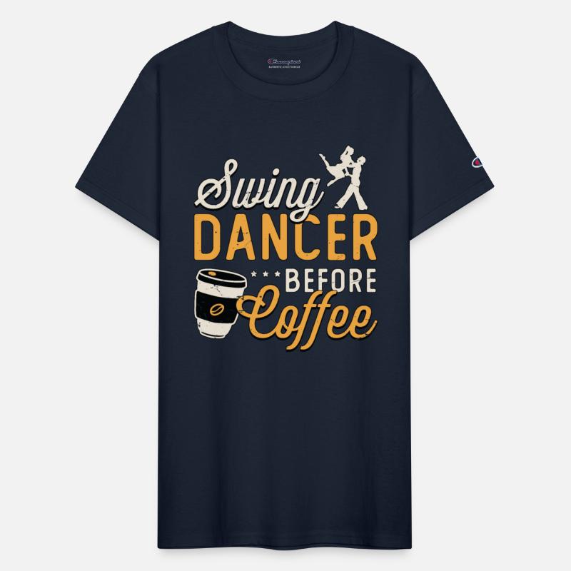 Swing Dancer Before Coffee Dancing Coffee Lover