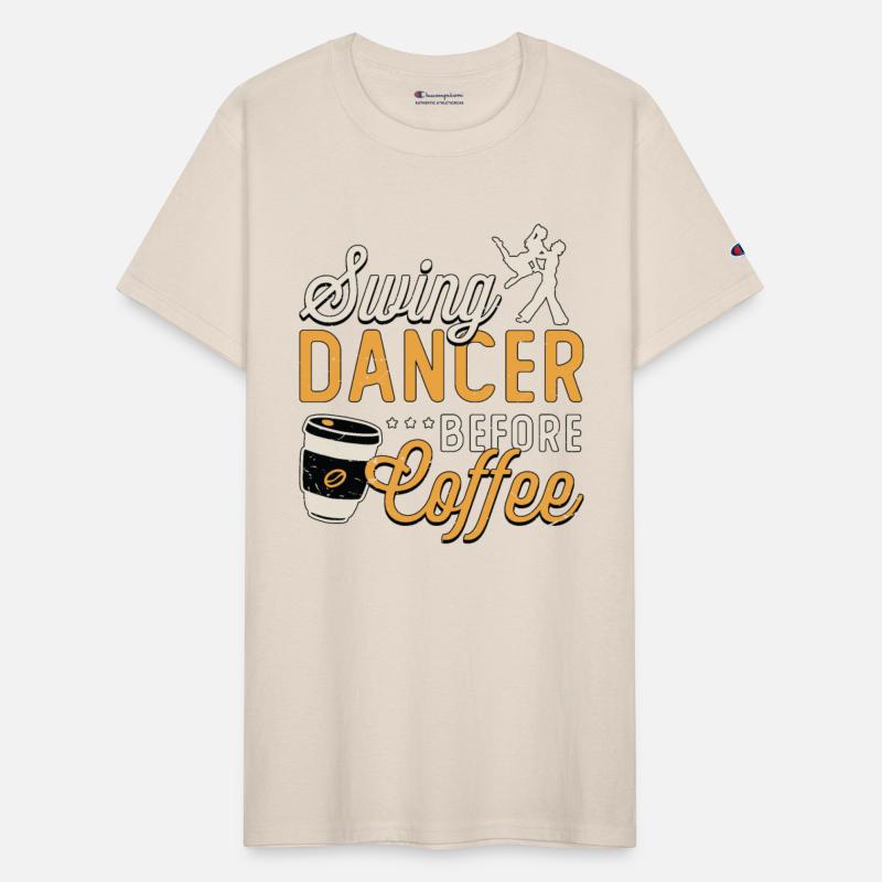 Swing Dancer Before Coffee Dancing Coffee Lover