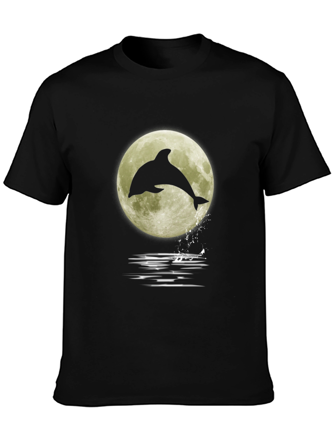 Dolphin Moon Graphic Tee