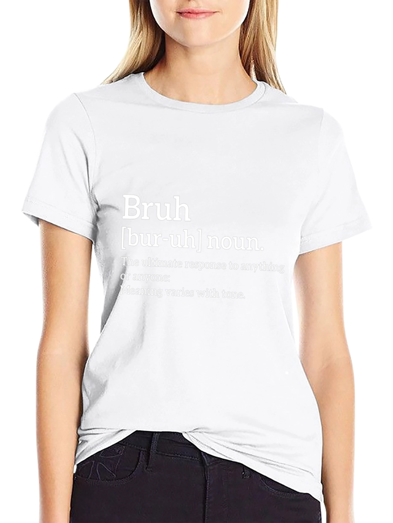 Bruh Definition T-Shirt - Funny Trendy Sarcastic Tee