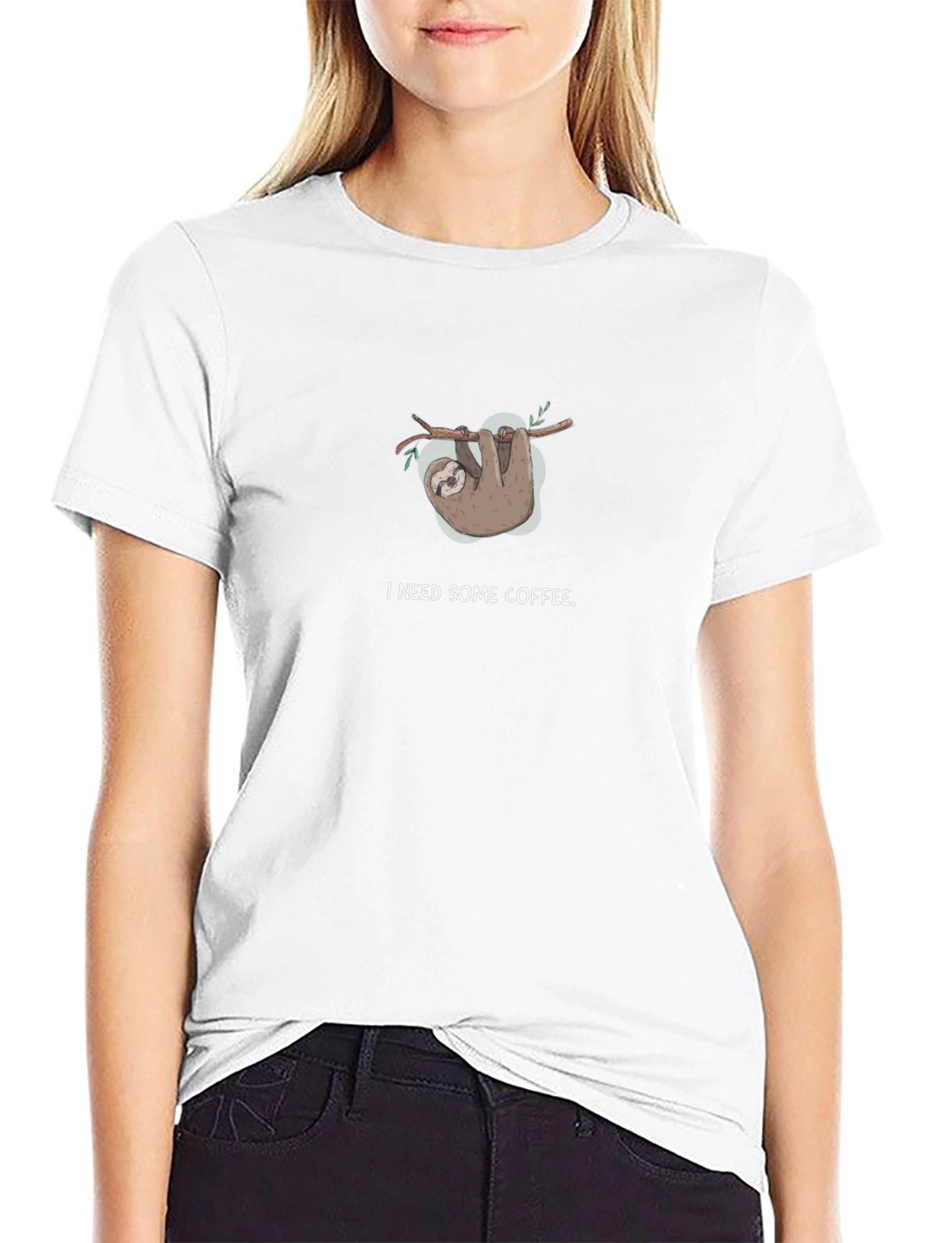 Sloth Coffee T-Shirt - Mens Graphic Tee
