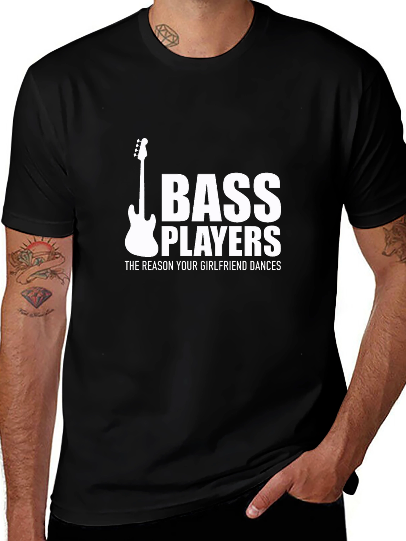 Bass Players T-Shirt - Musician Gift