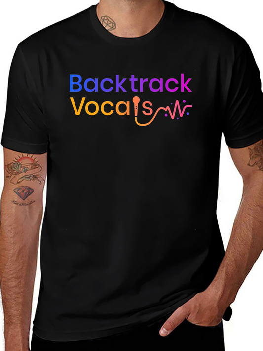 Backtrack Vocals T-Shirt - Music Lover Tee