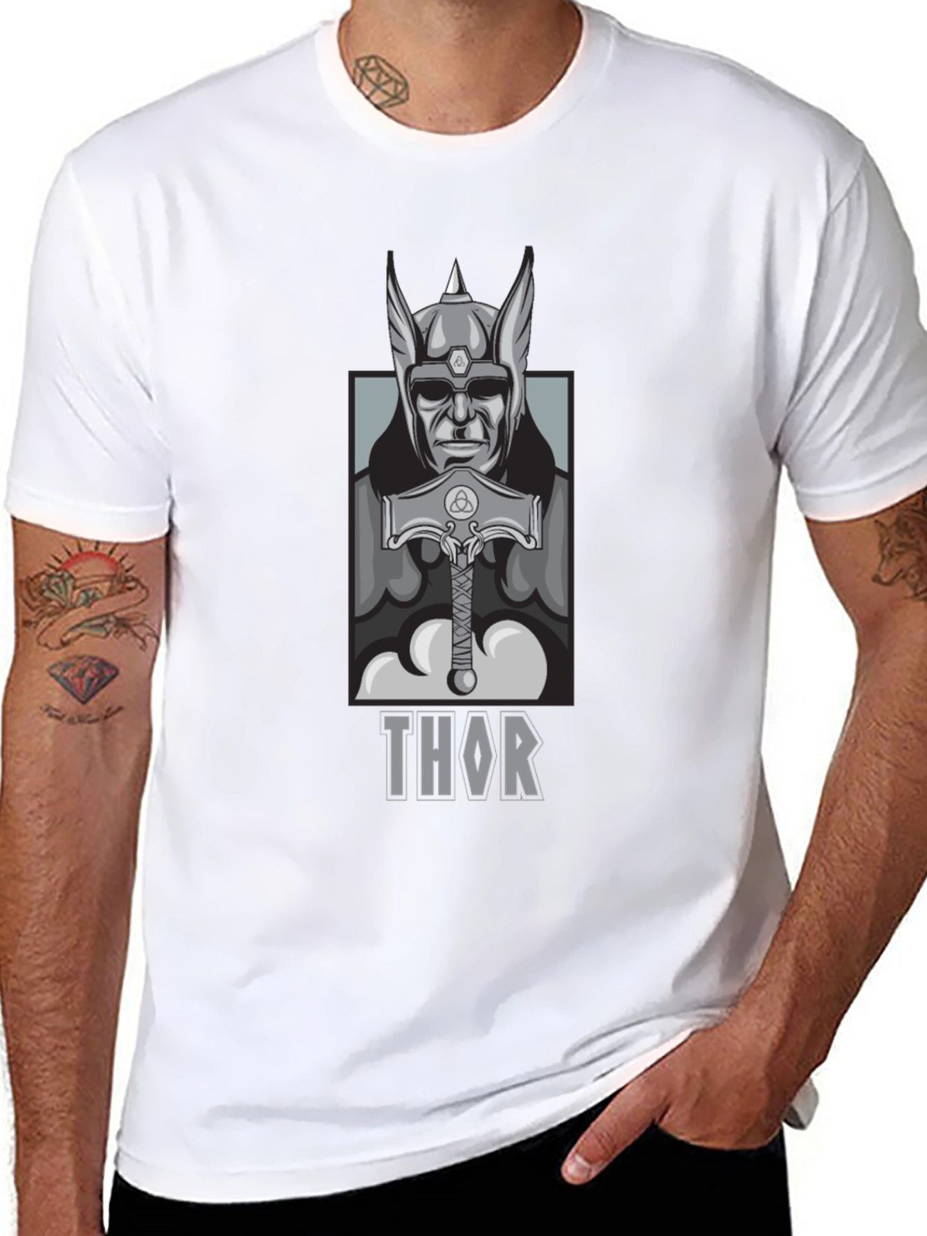 Thor Graphic T-Shirt - Asgardian Style Tee