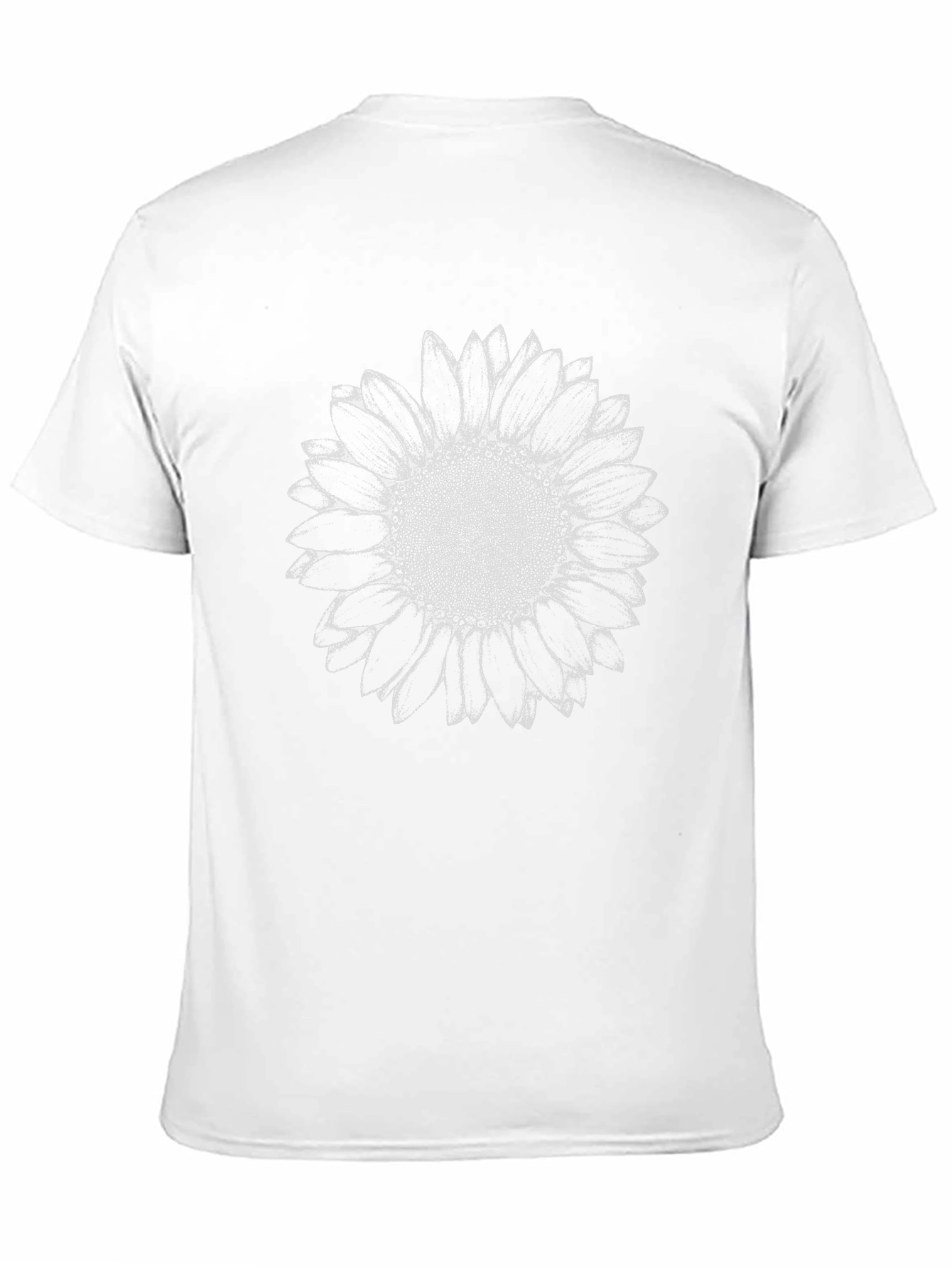 Sunflower Graphic Black T-Shirt