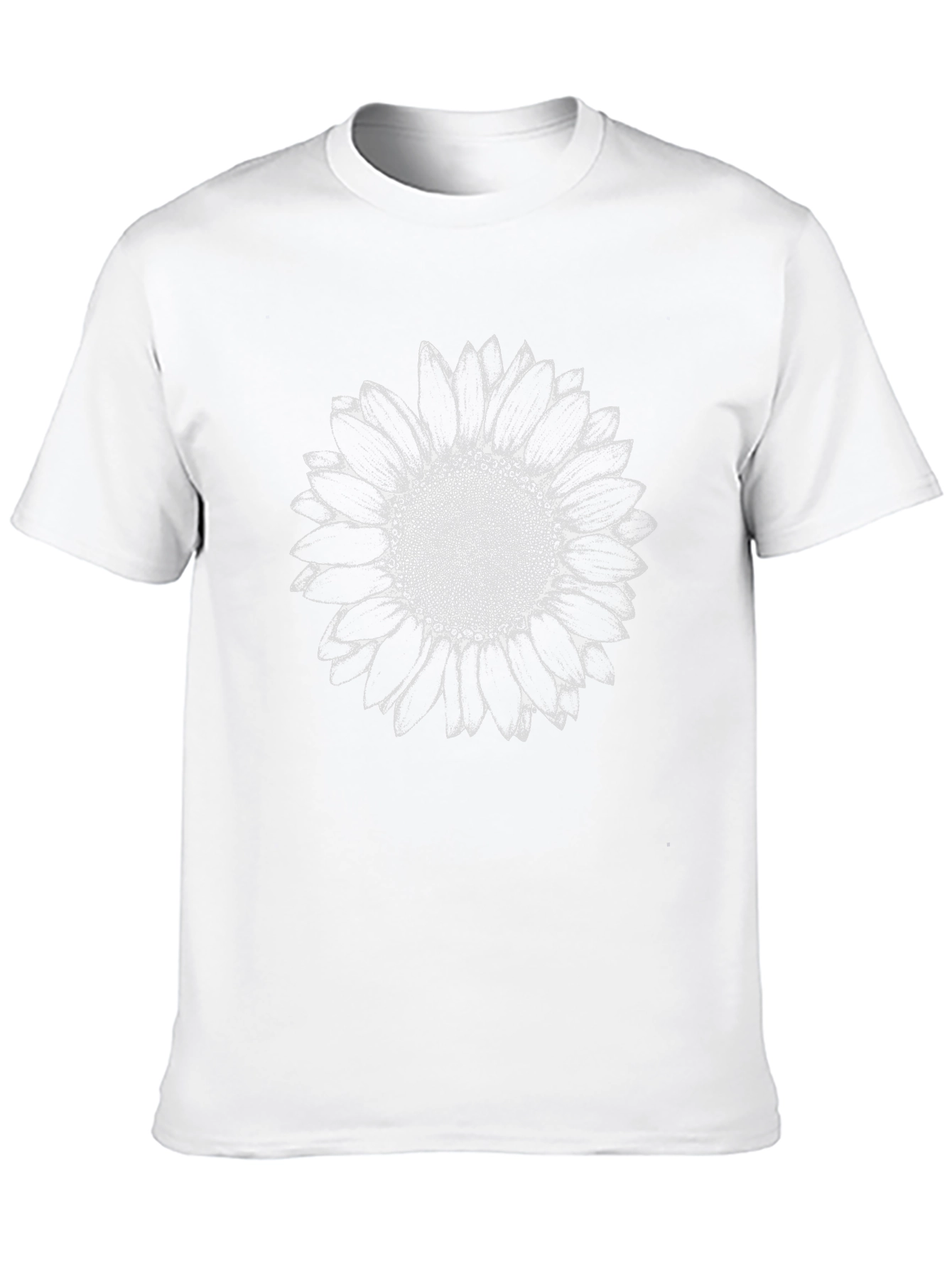 Sunflower Graphic Black T-Shirt