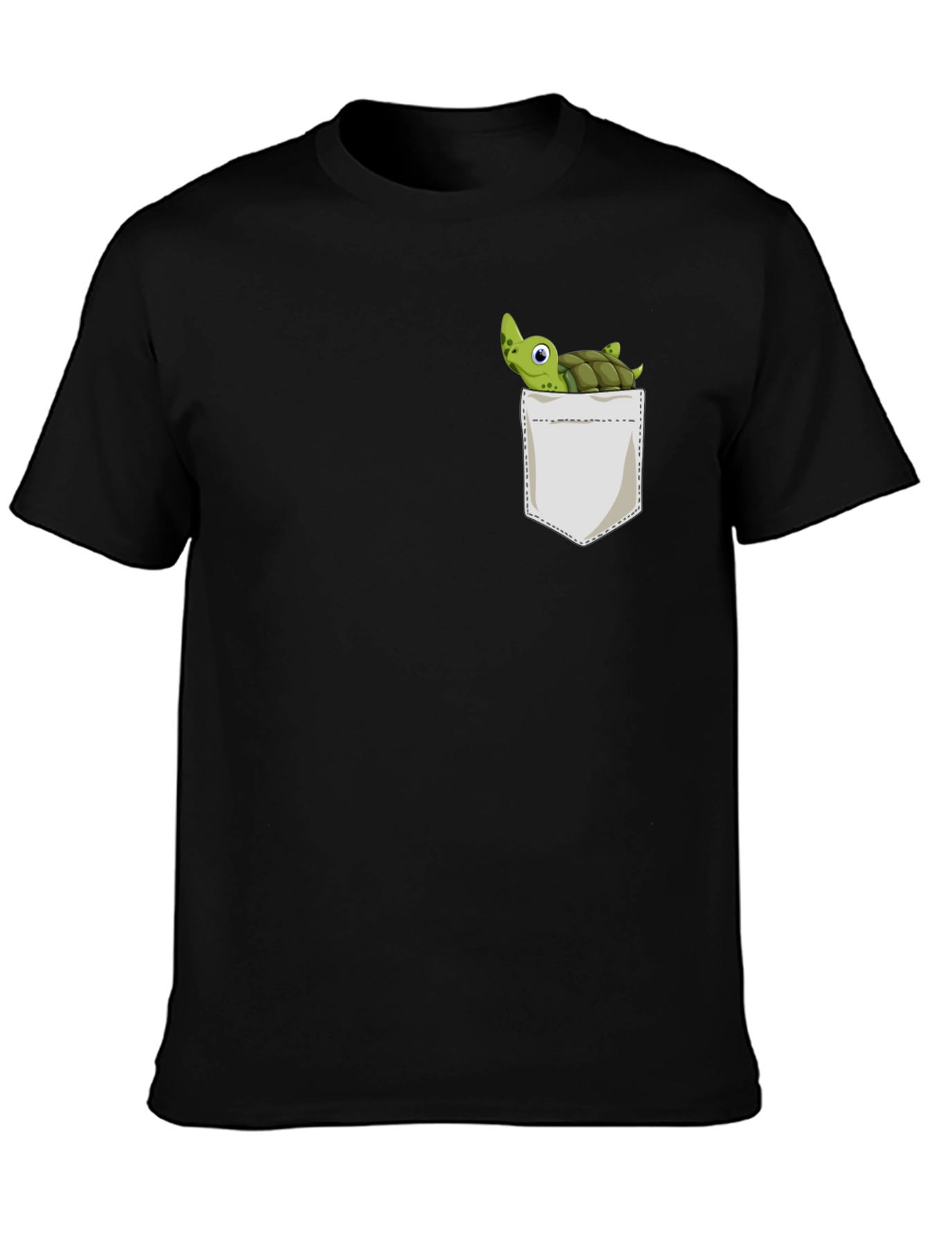 Turtle Pocket Graphic T-Shirt