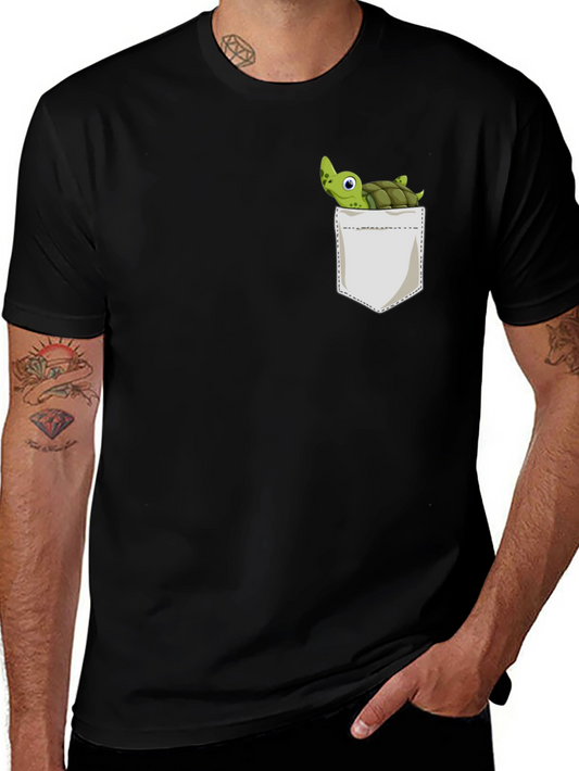 Turtle Pocket Graphic T-Shirt