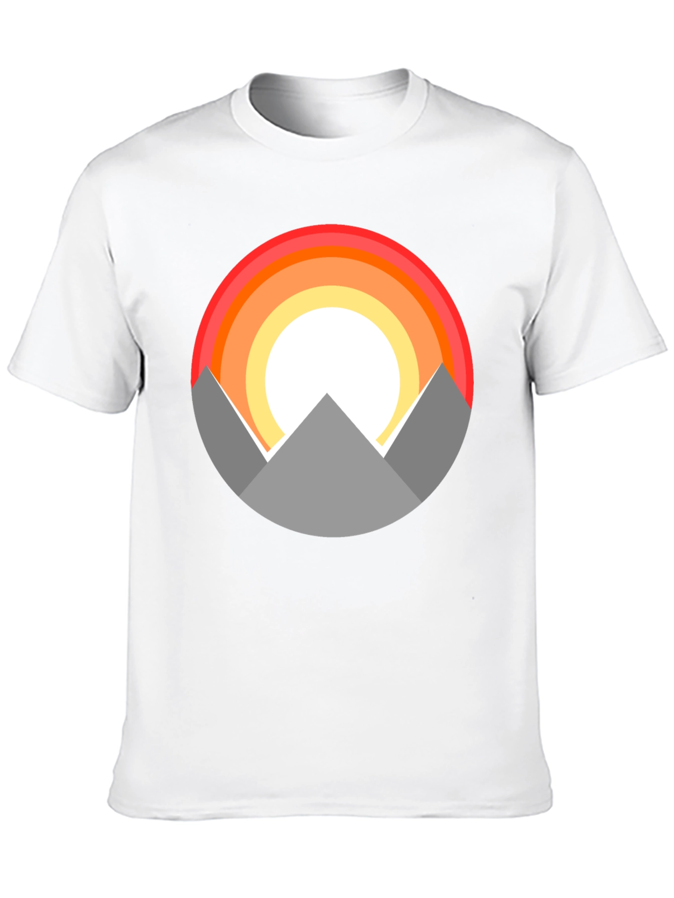 Sunrise Mountain Graphic Tee - Stylish Casual Wear