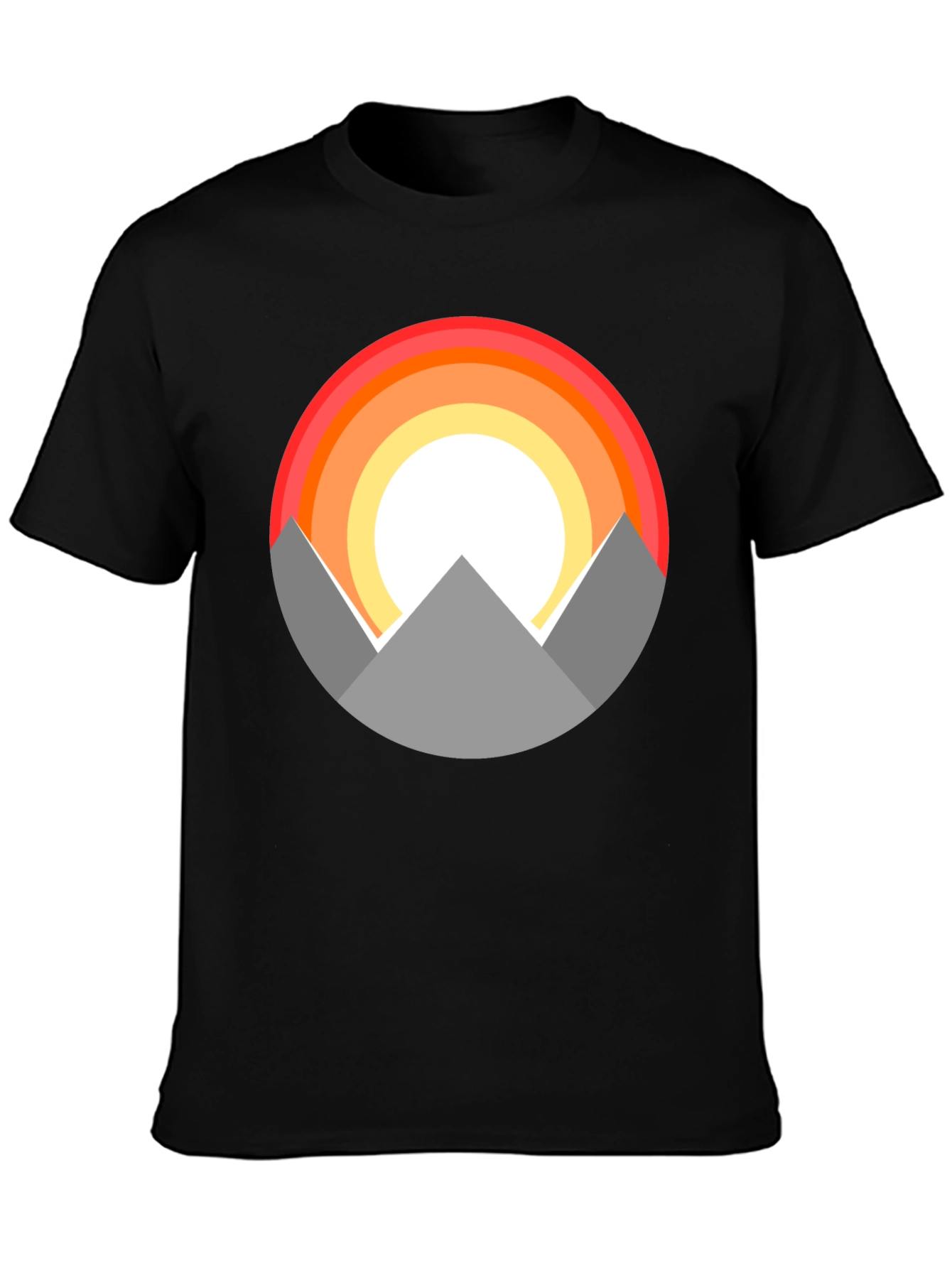 Sunrise Mountain Graphic Tee - Stylish Casual Wear