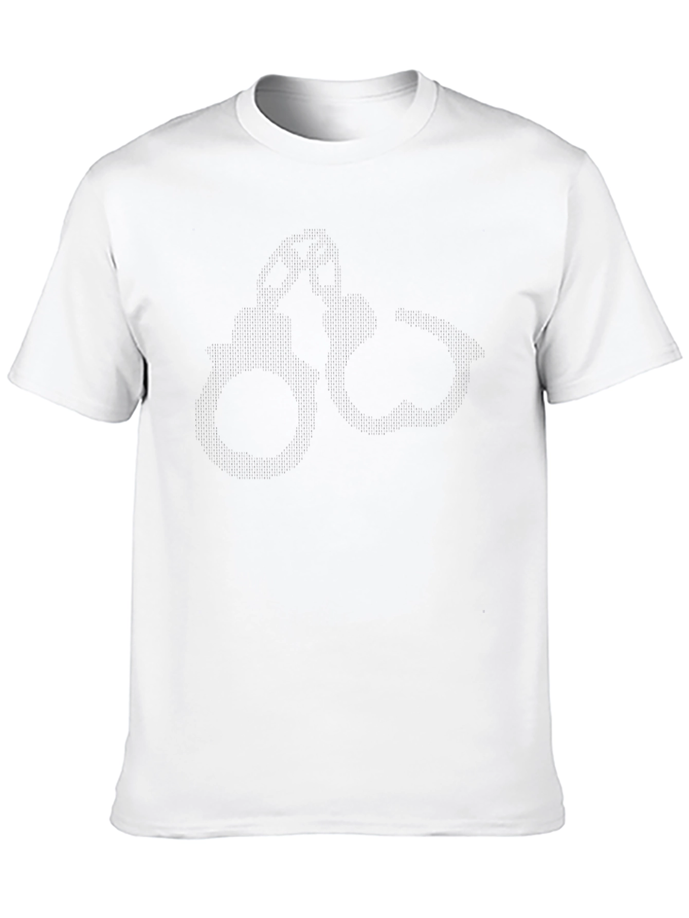 Classic Black Cotton Crew Neck T-Shirt