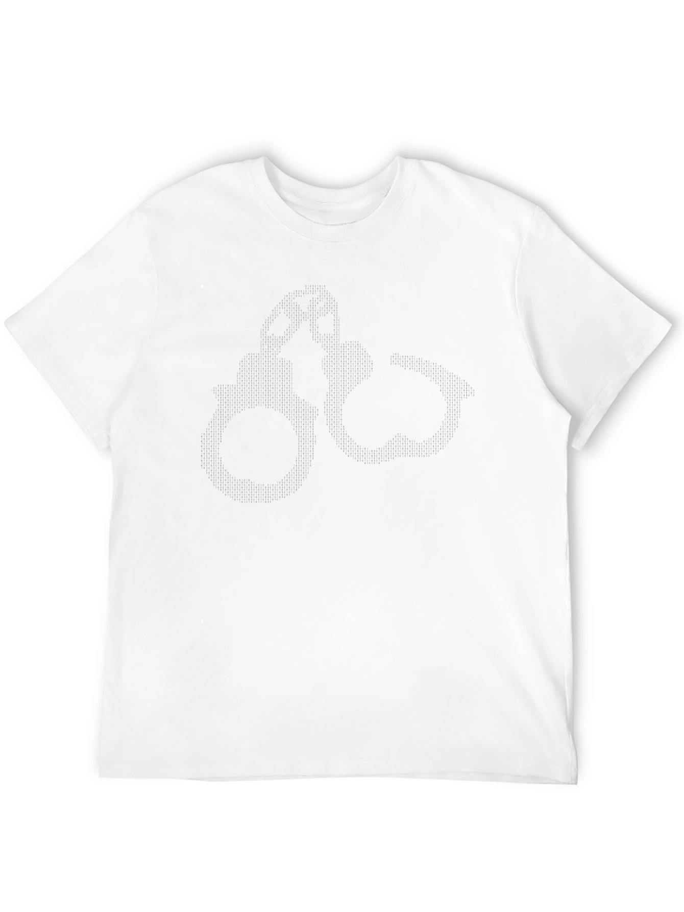 Classic Black Cotton Crew Neck T-Shirt