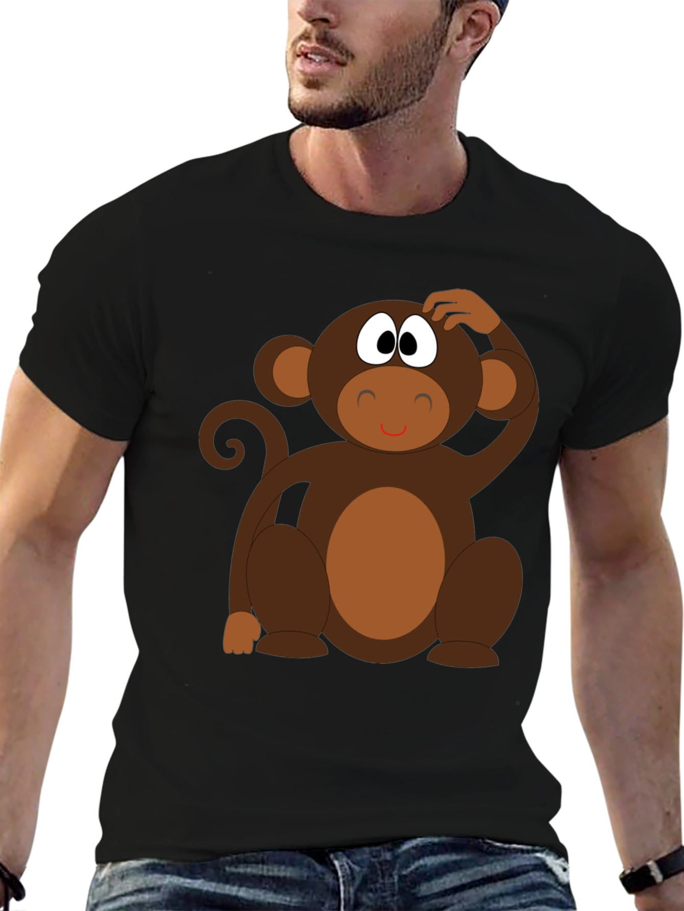 Monkey Graphic Tee - Fun & Unique!
