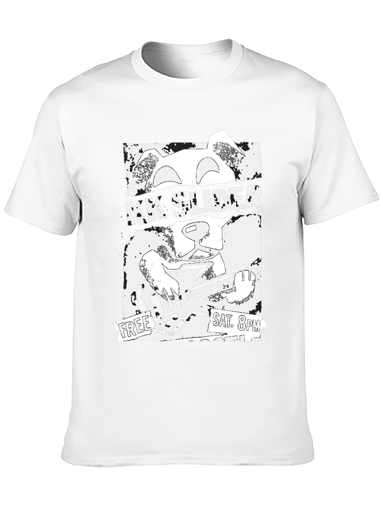 KK Slider Animal Crossing Black T-Shirt