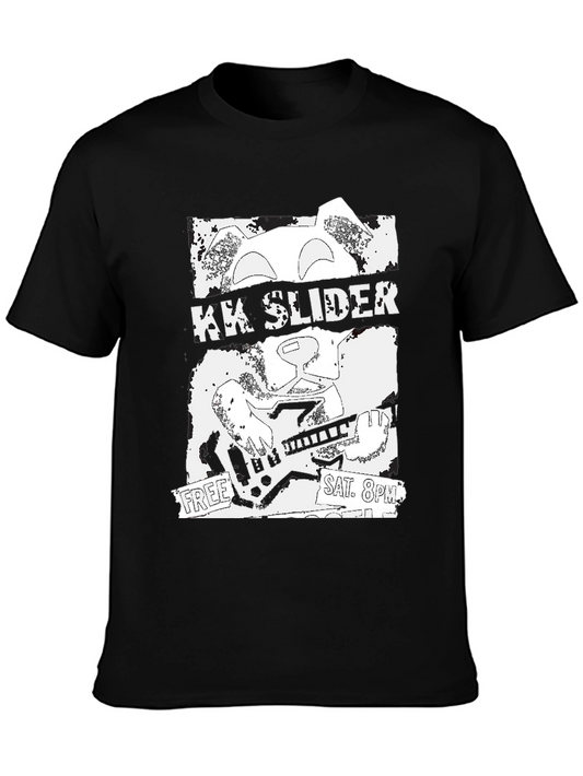 KK Slider Animal Crossing Black T-Shirt