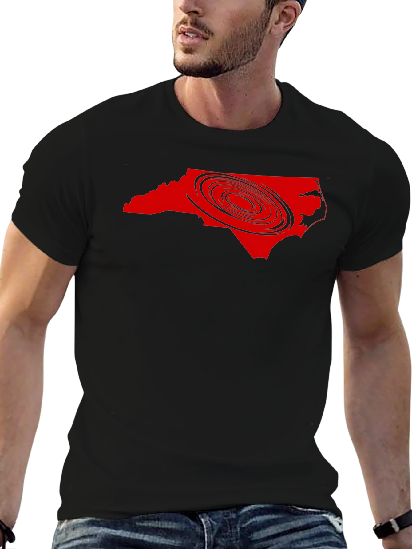North Carolina Hurricane Graphic Tee