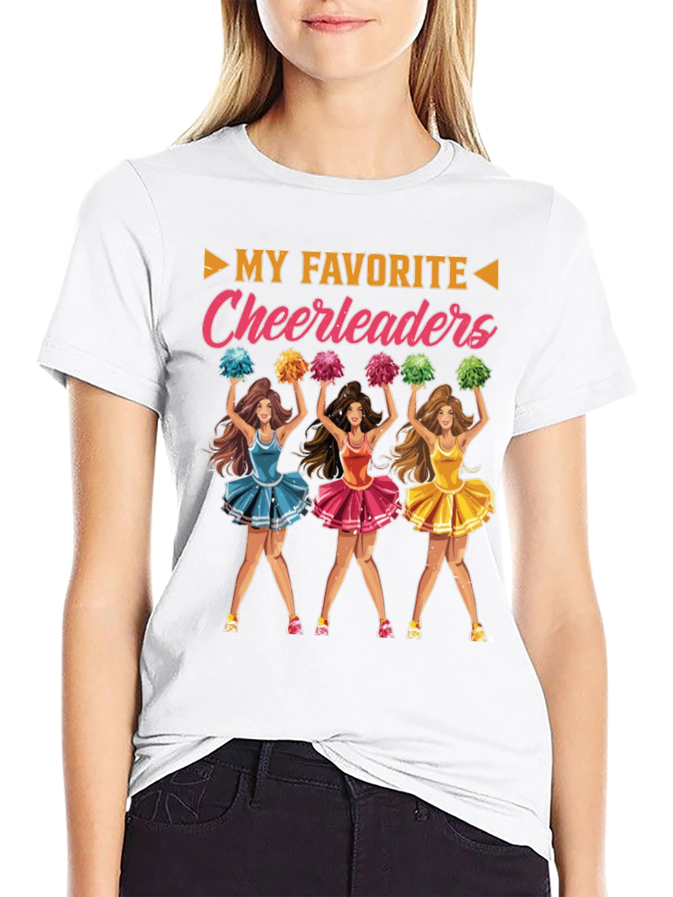 My Favorite Cheerleaders Graphic Tee
