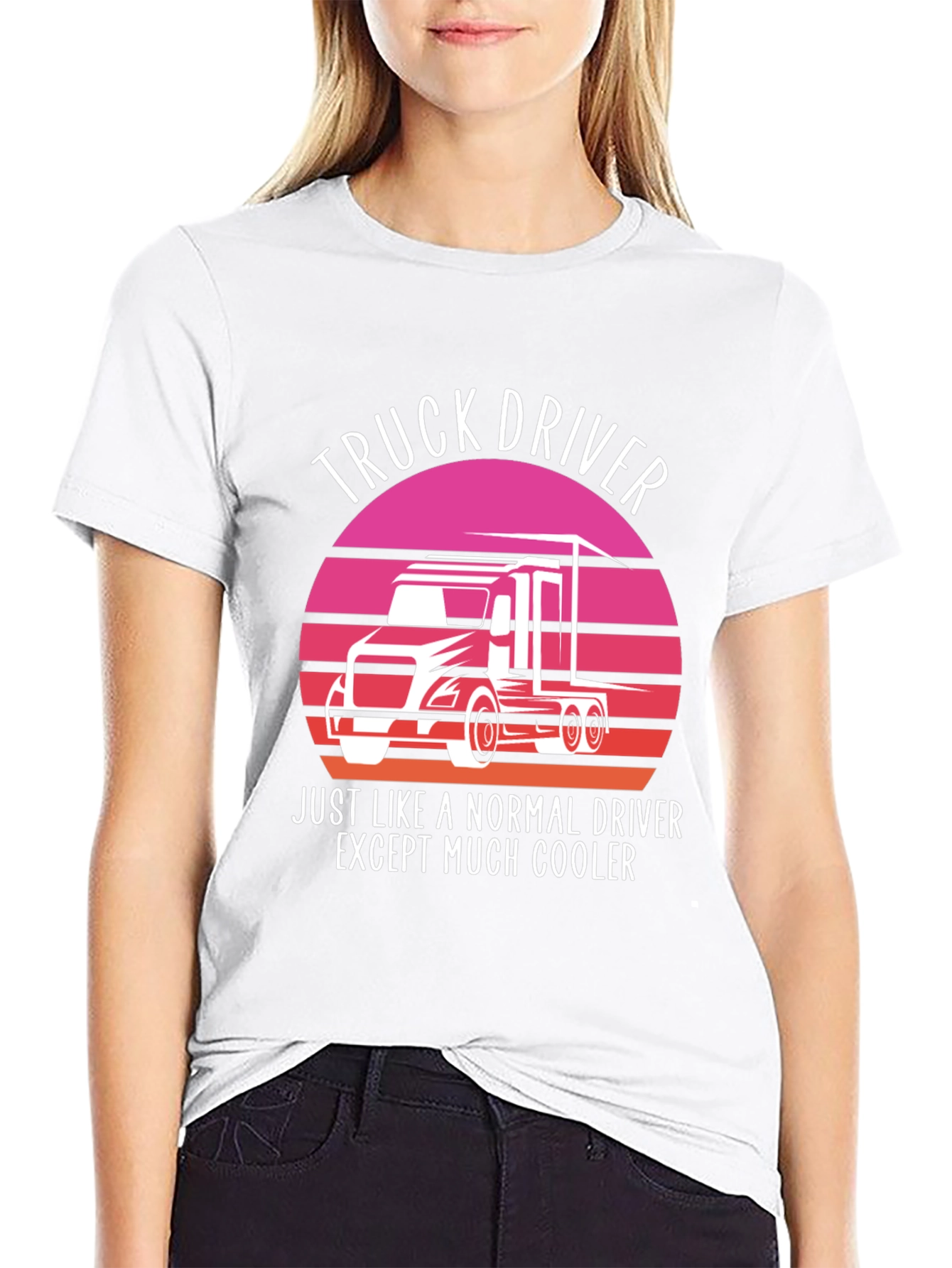 Truck Driver T-Shirt - Cooler Than Normal!