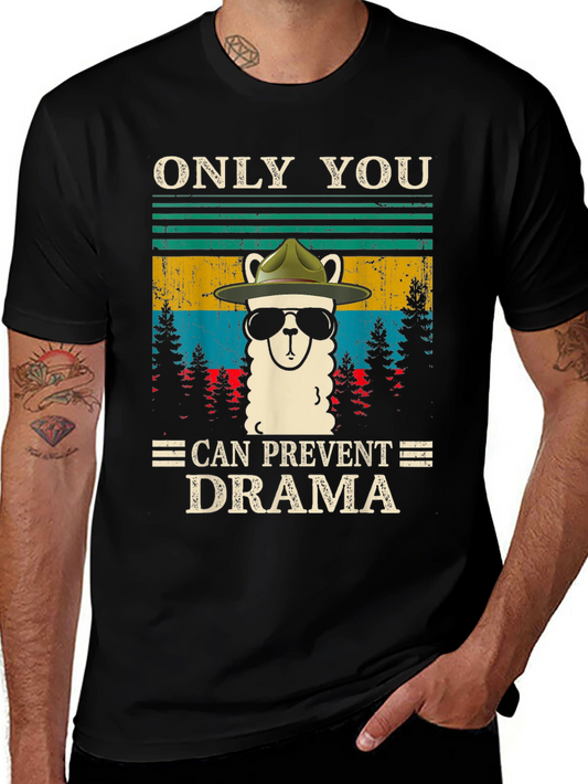 Llama Drama Prevention Graphic Tee