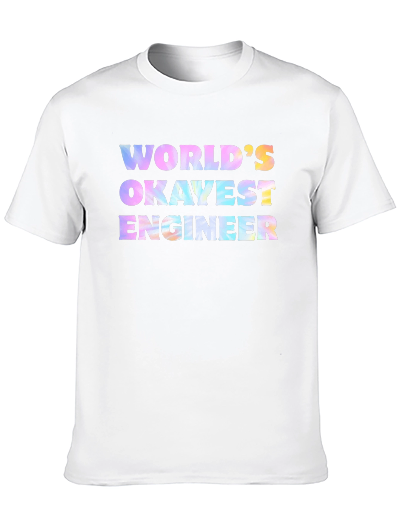 Worlds Okayest Engineer Graphic T-Shirt