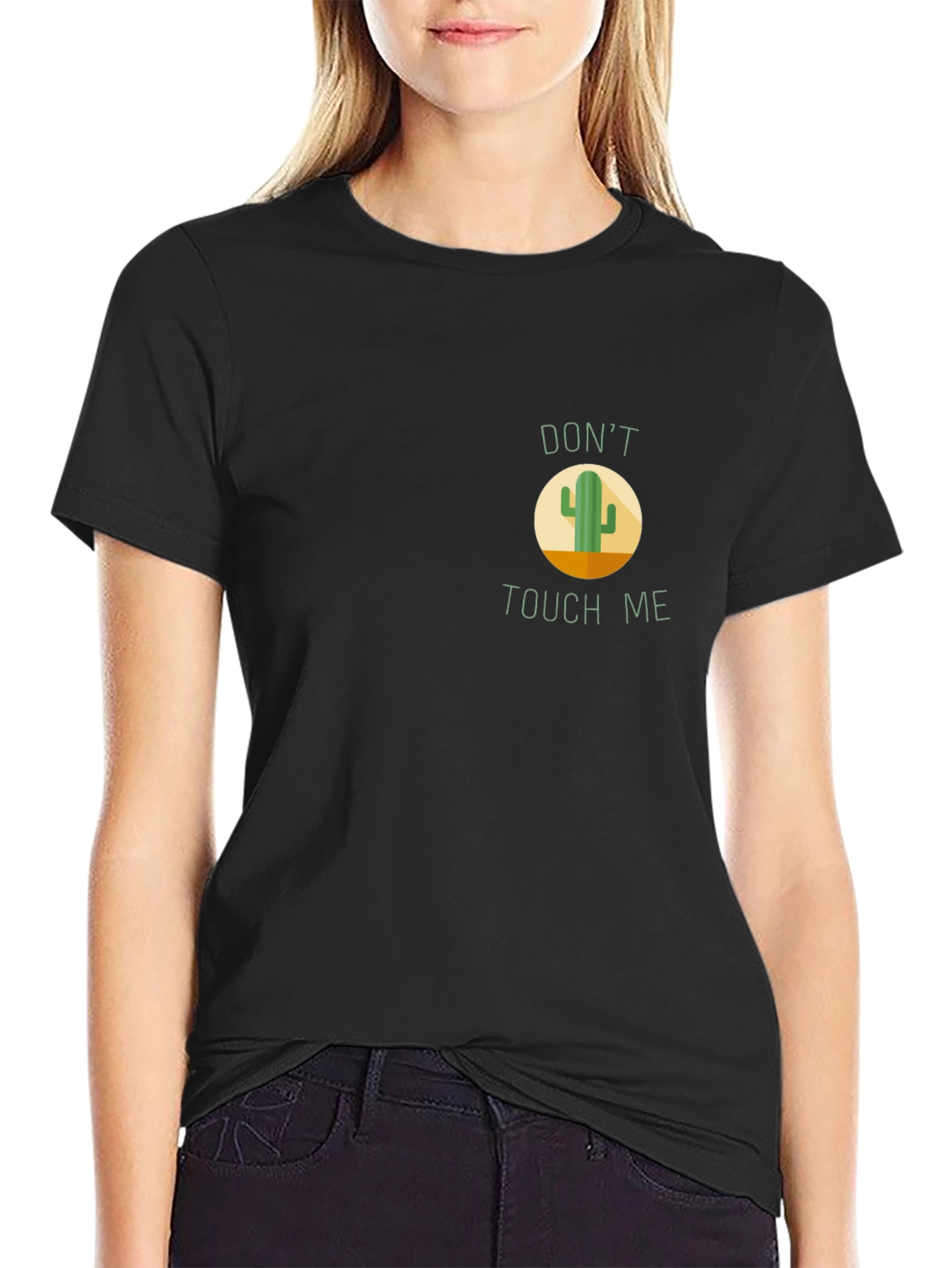 Dont Touch Me Cactus Graphic Tee