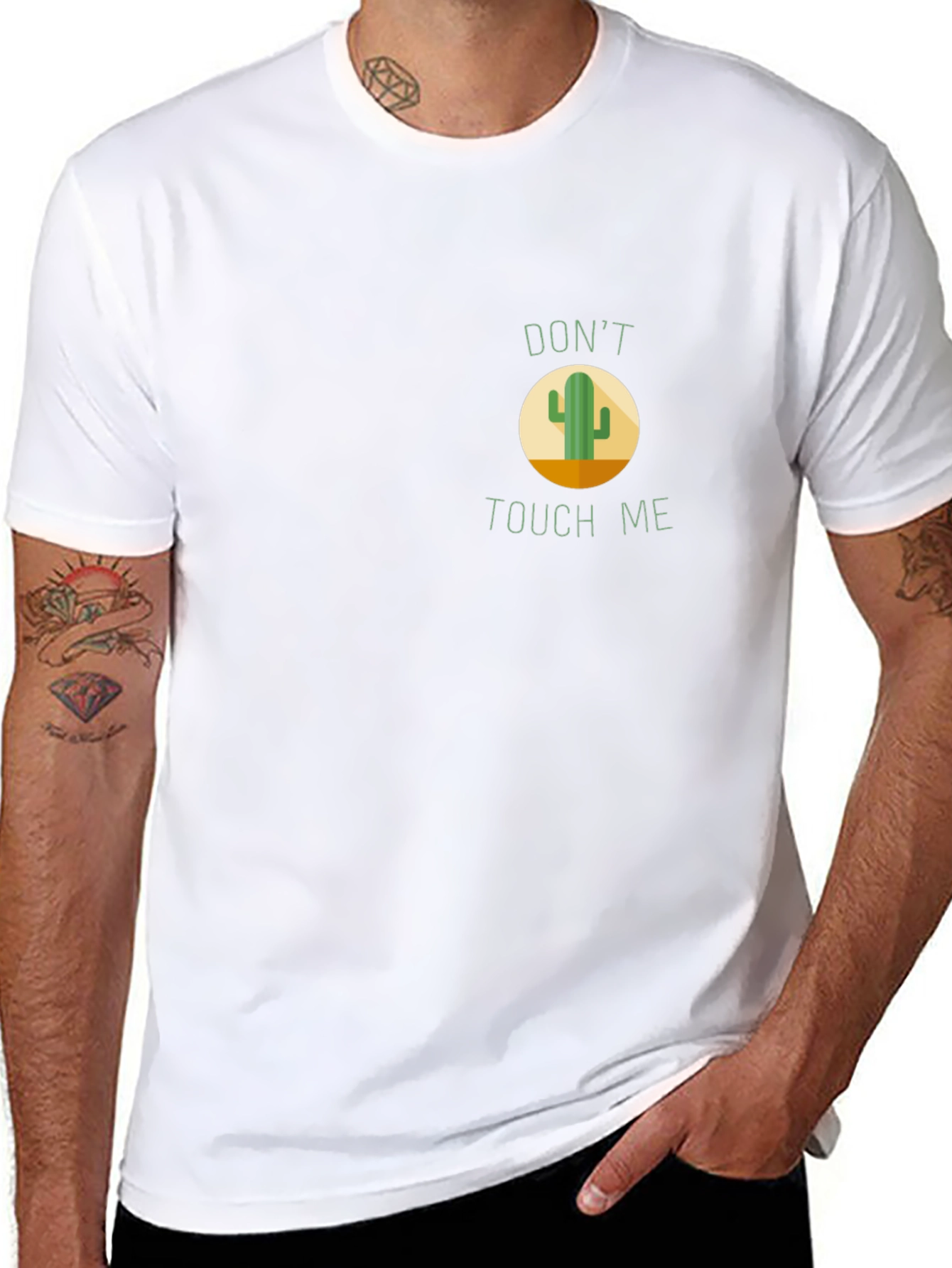 Dont Touch Me Cactus Graphic Tee