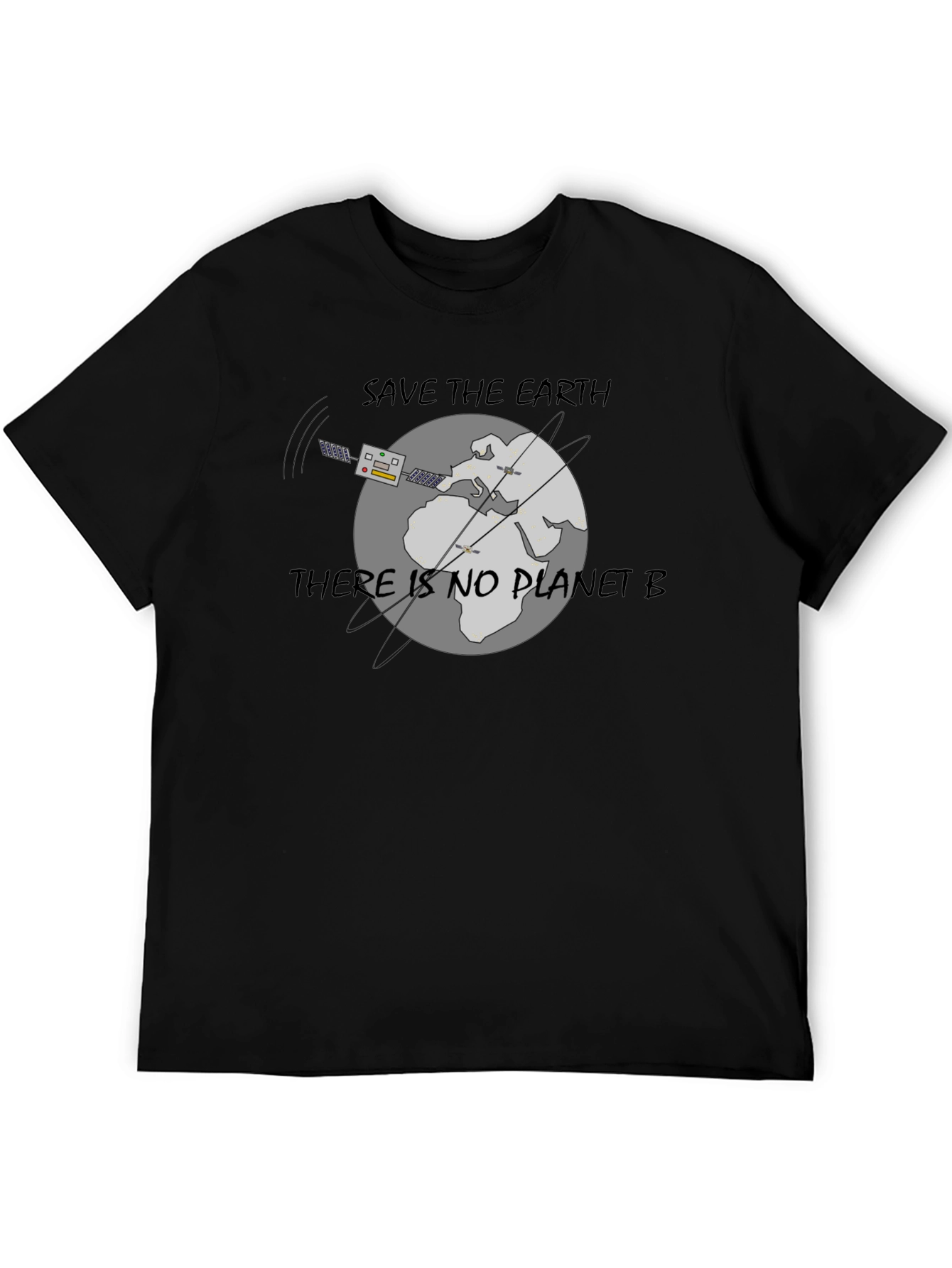 Save the Earth Black T-Shirt