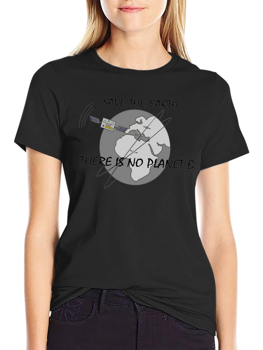 Save the Earth Black T-Shirt
