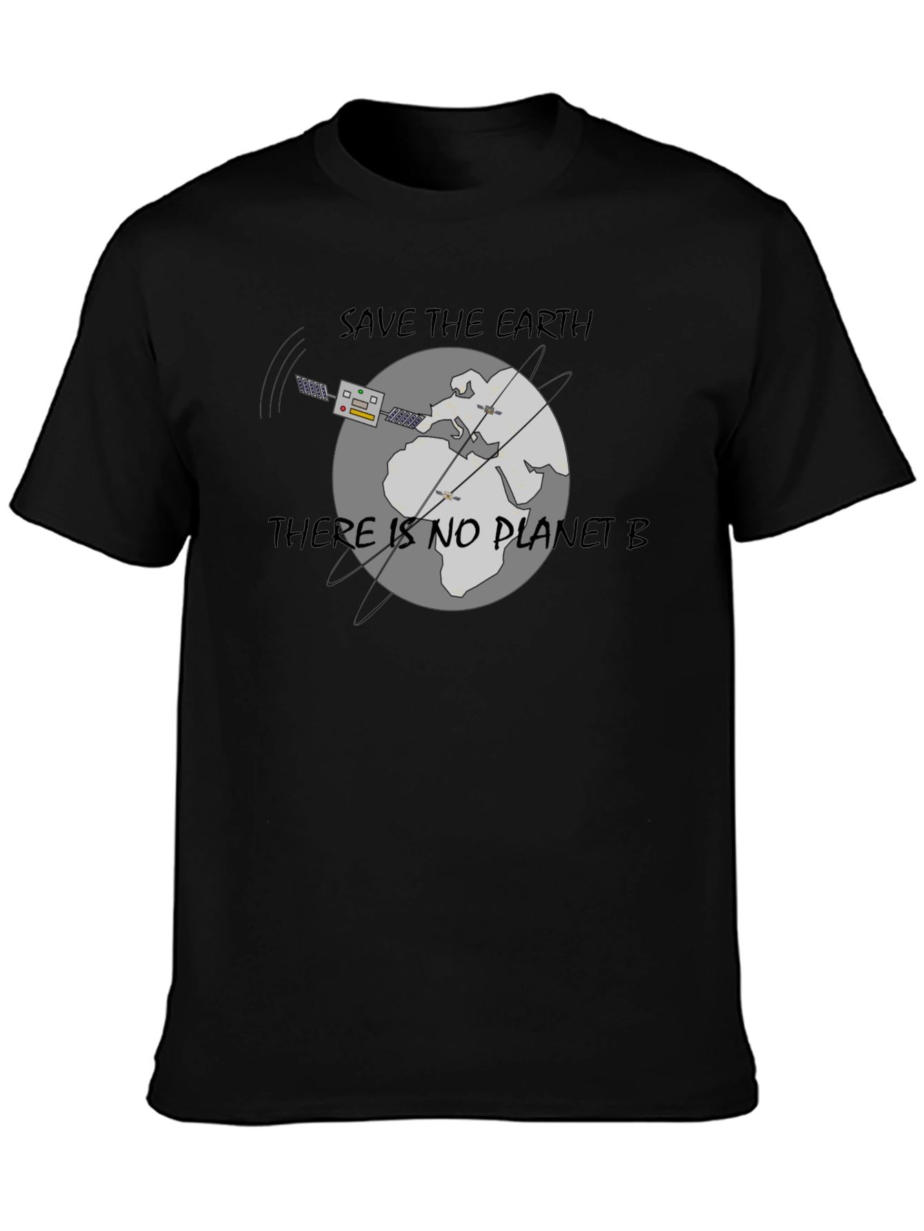 Save the Earth Black T-Shirt