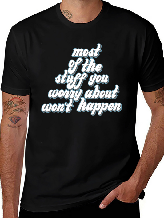 Worry Free T-Shirt - Inspirational Graphic Tee