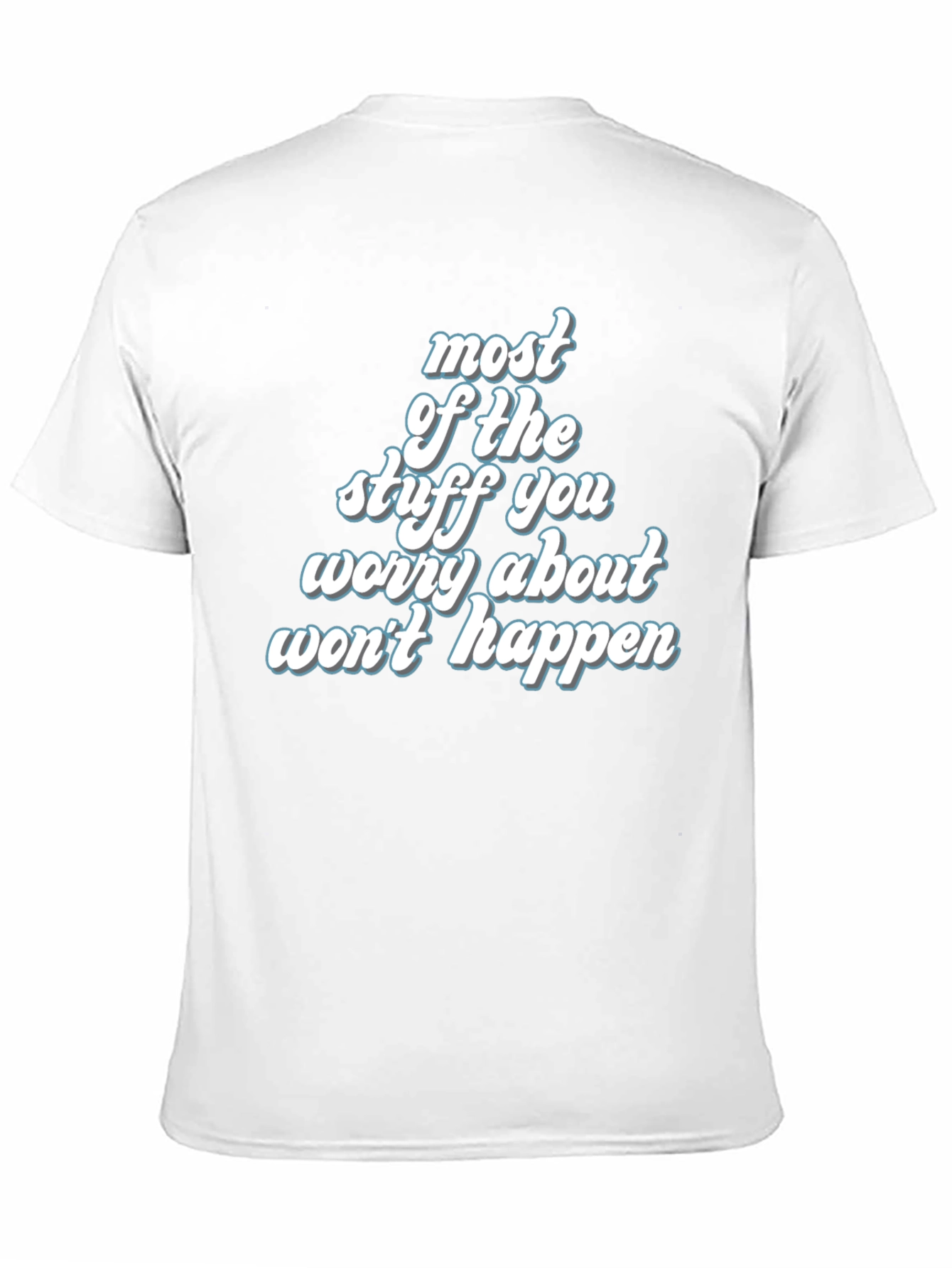 Worry Free T-Shirt - Inspirational Graphic Tee