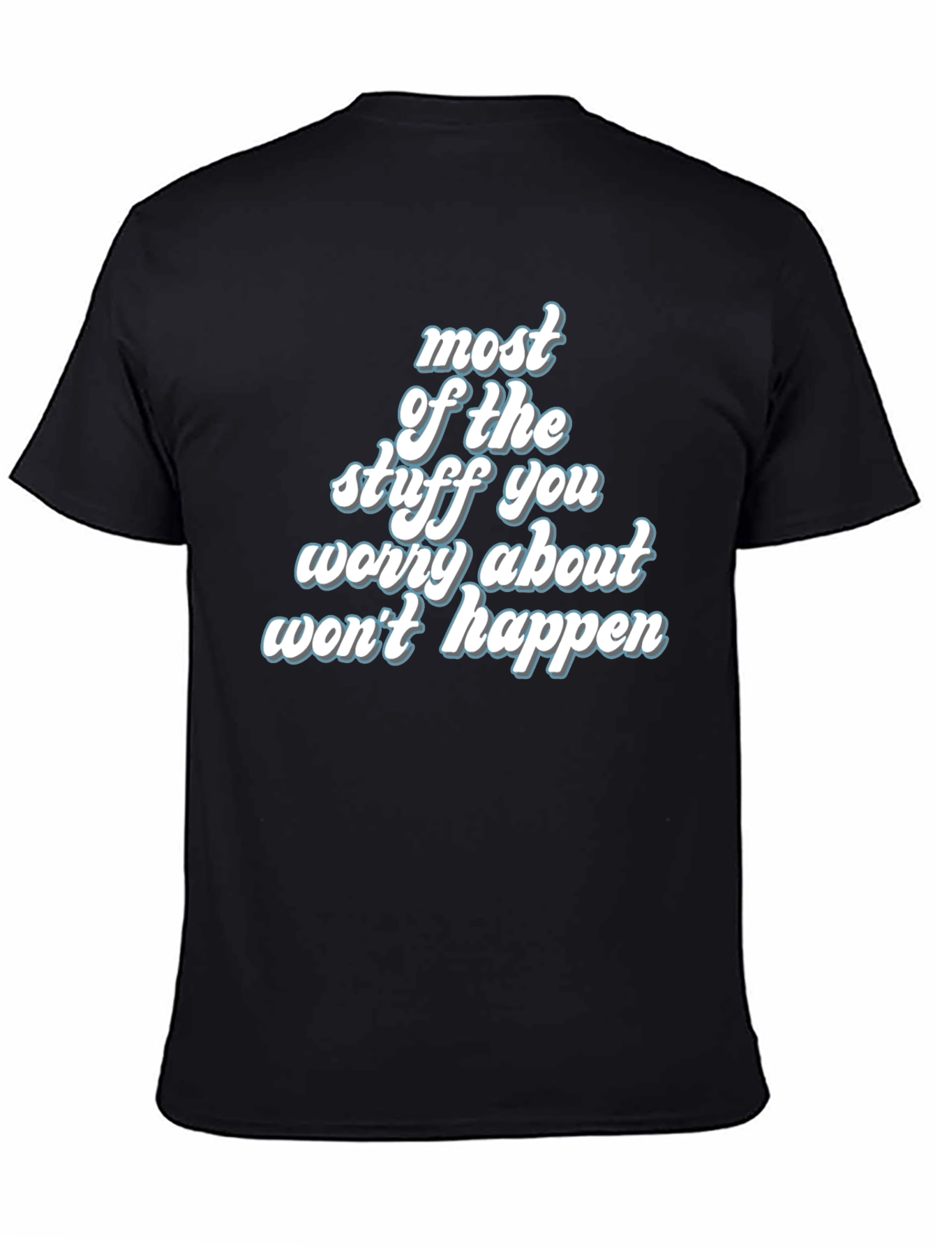 Worry Free T-Shirt - Inspirational Graphic Tee