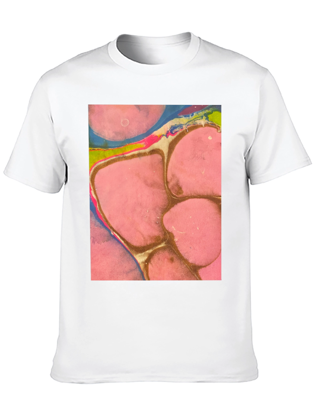 Abstract Art Print Tee - Unique Graphic T-Shirt