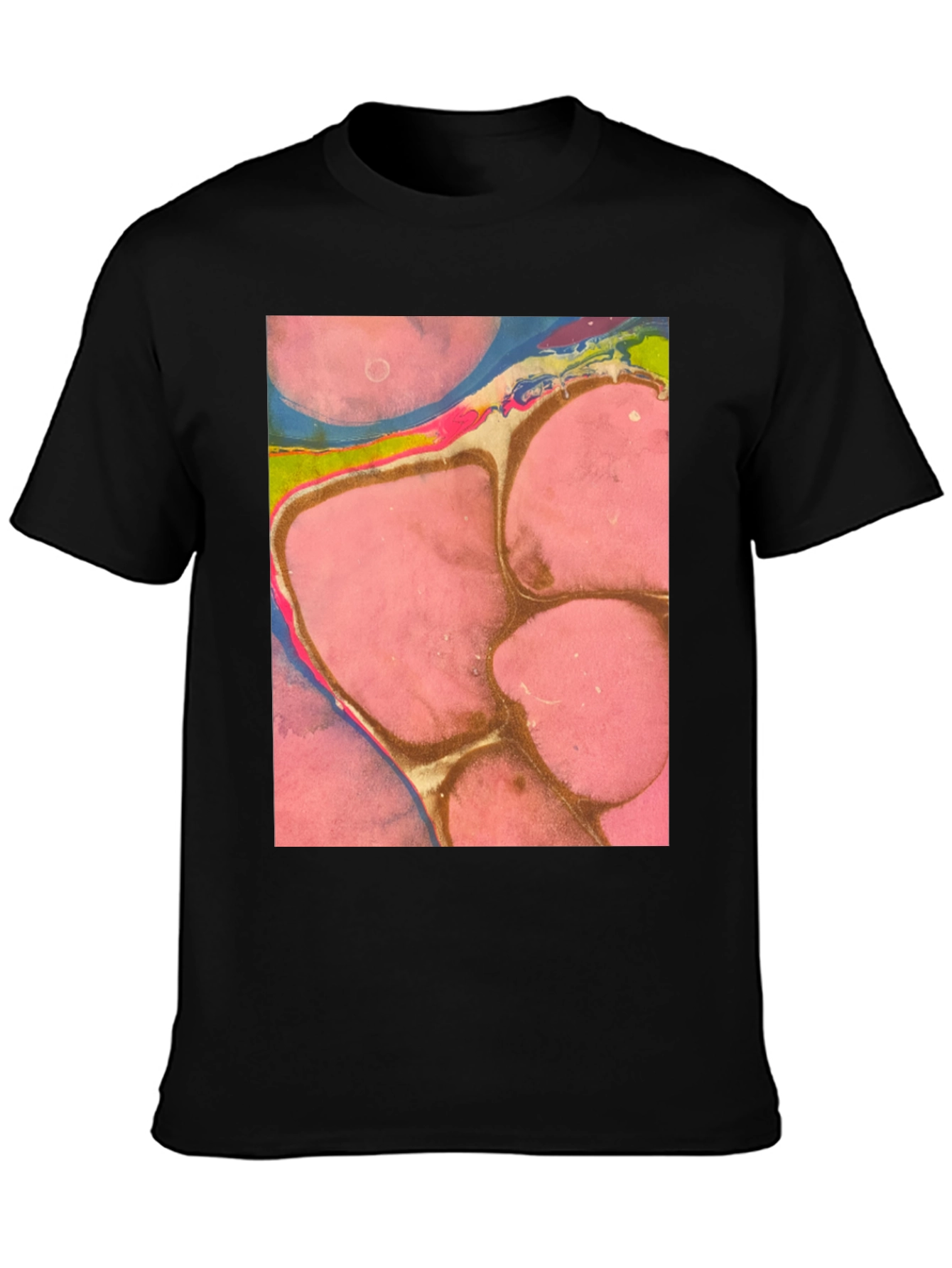 Abstract Art Print Tee - Unique Graphic T-Shirt