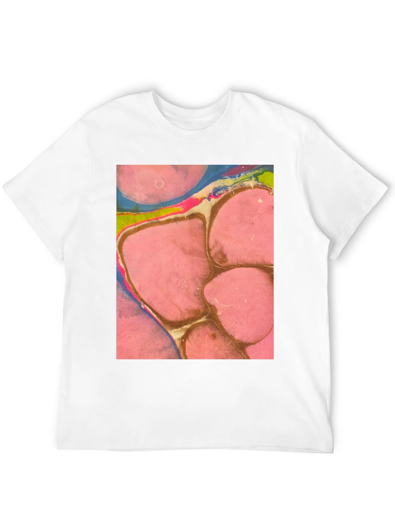 Abstract Art Print Tee - Unique Graphic T-Shirt