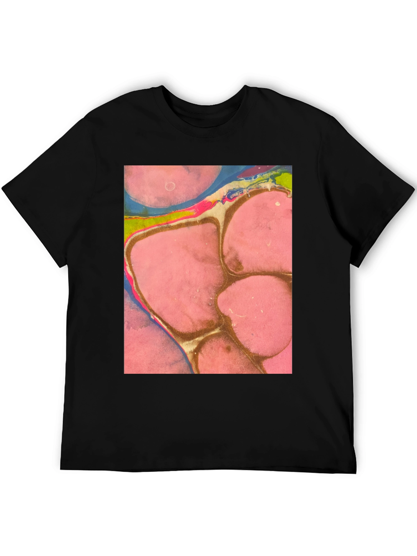 Abstract Art Print Tee - Unique Graphic T-Shirt
