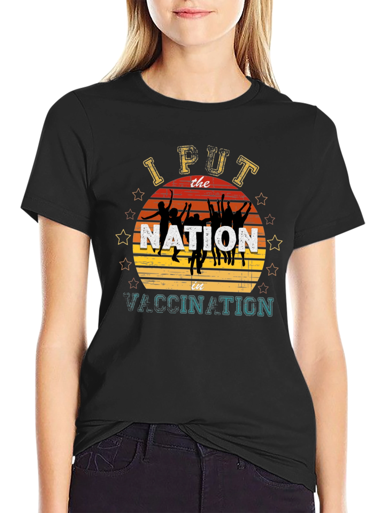 I Put The Nation In Vaccination T-Shirt