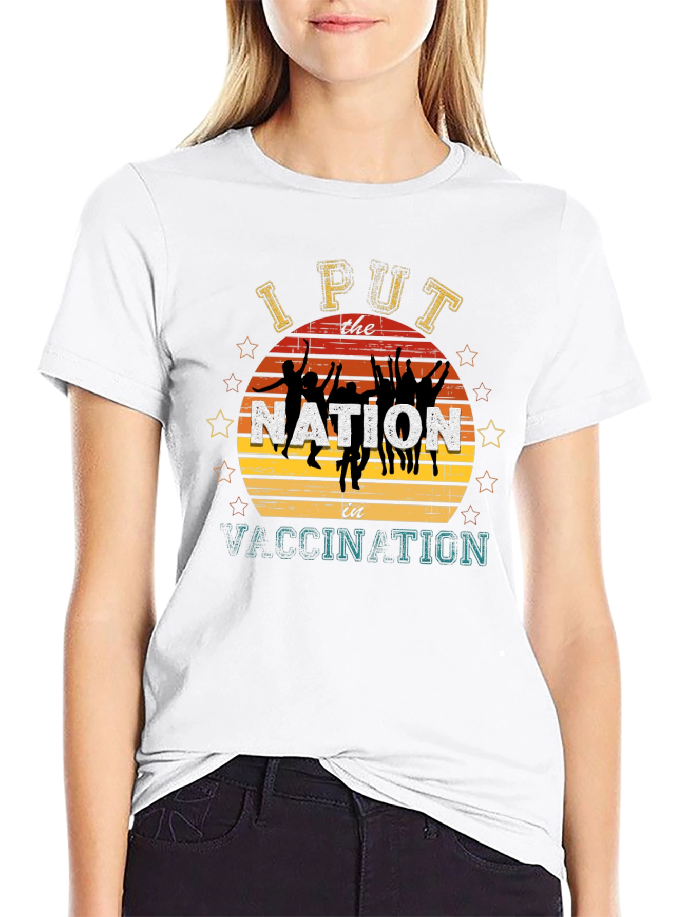 I Put The Nation In Vaccination T-Shirt