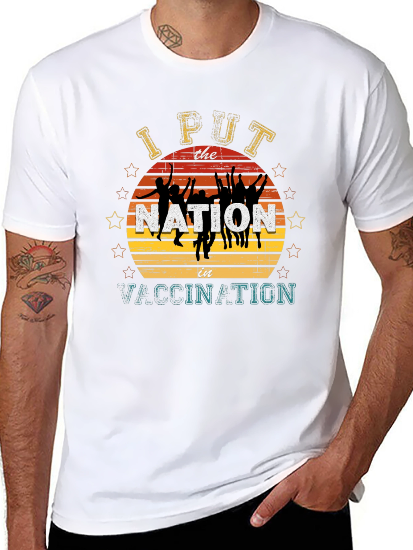 I Put The Nation In Vaccination T-Shirt
