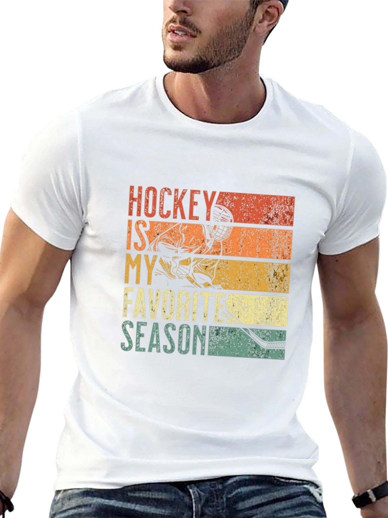 Hockey Is My Favorite Season Graphic T-Shirt