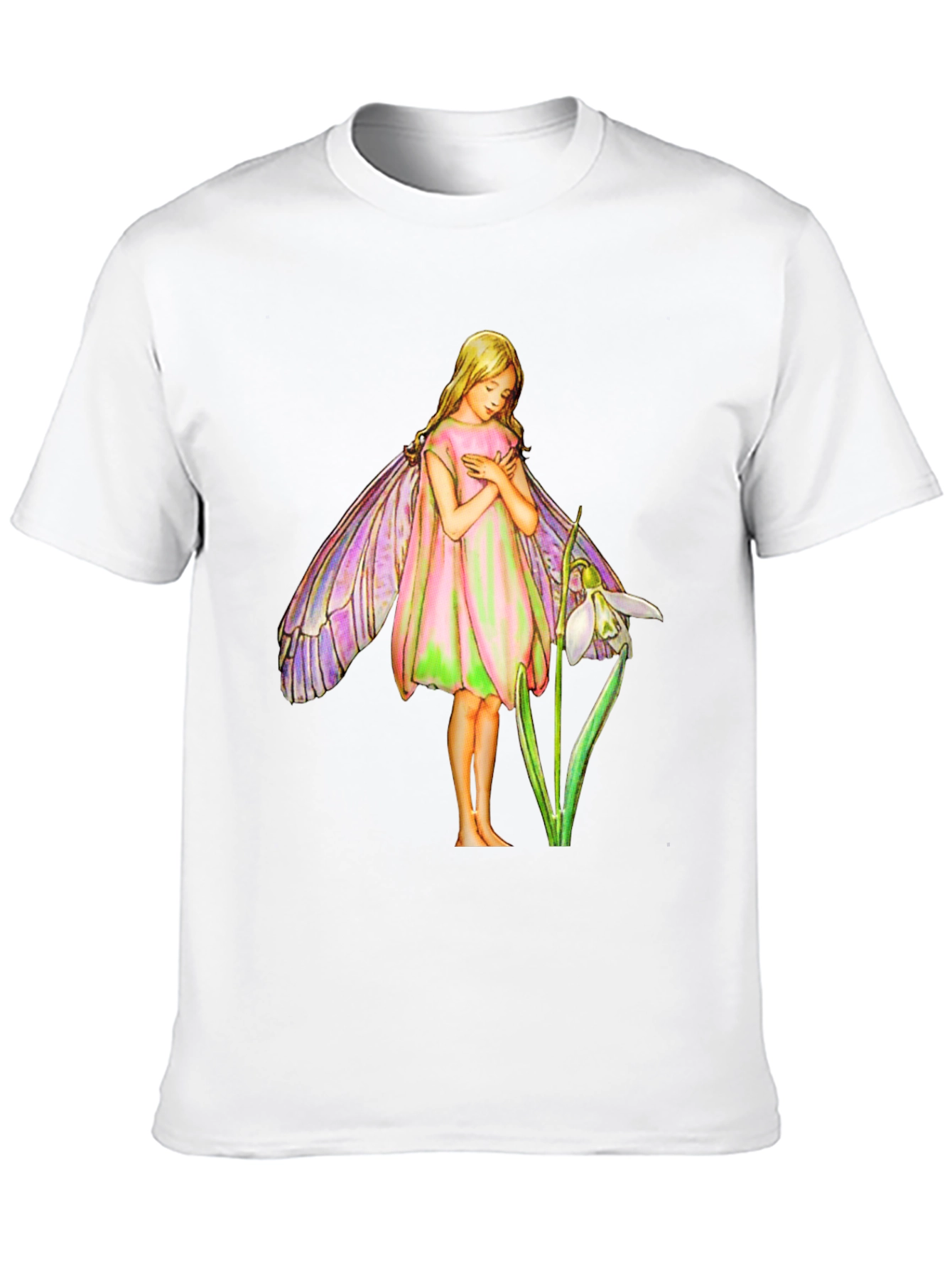 Fairy Graphic Tee - Whimsical Cotton T-Shirt
