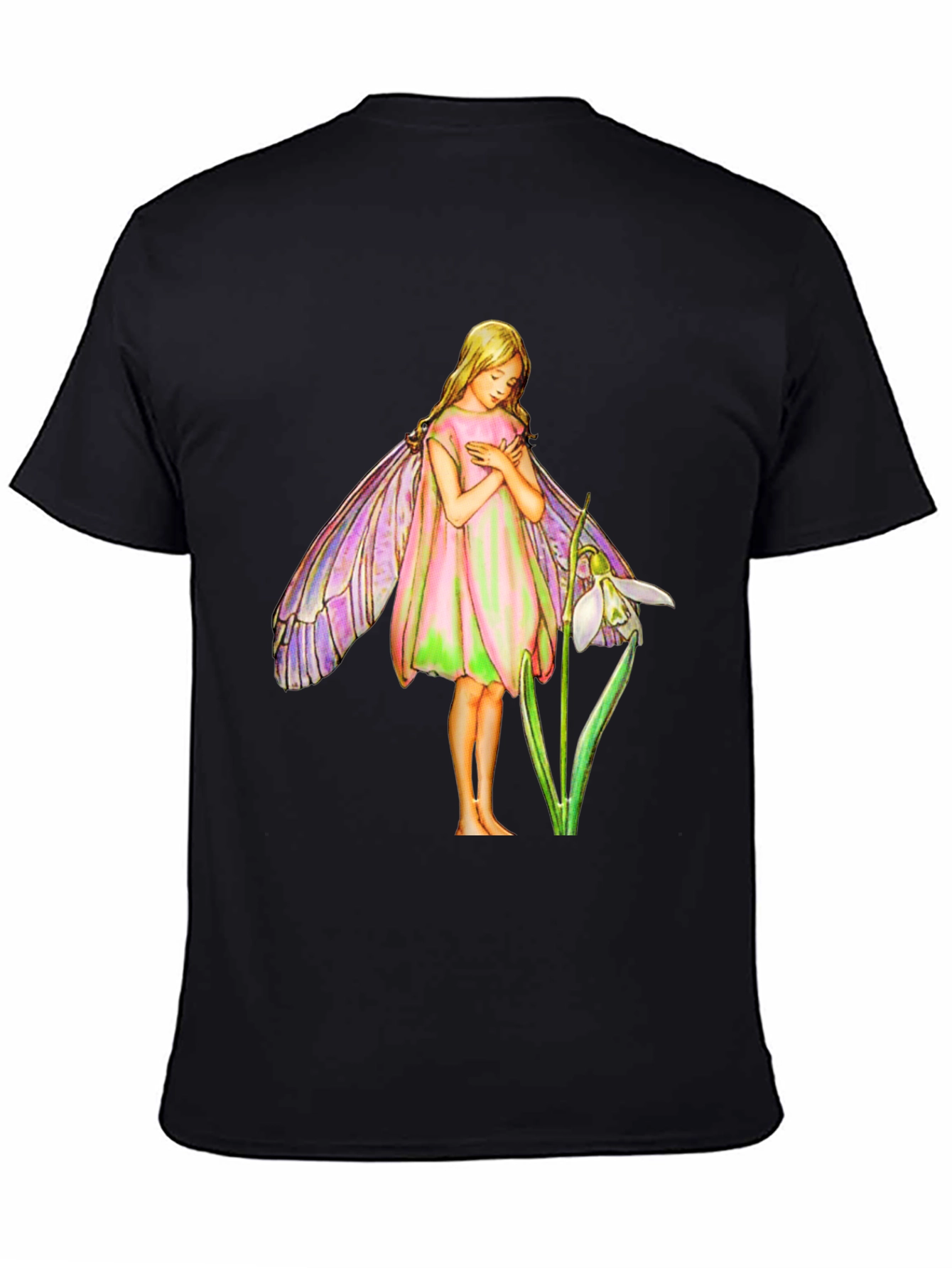 Fairy Graphic Tee - Whimsical Cotton T-Shirt