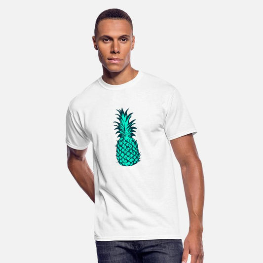 Teal Pop Art Pineapple