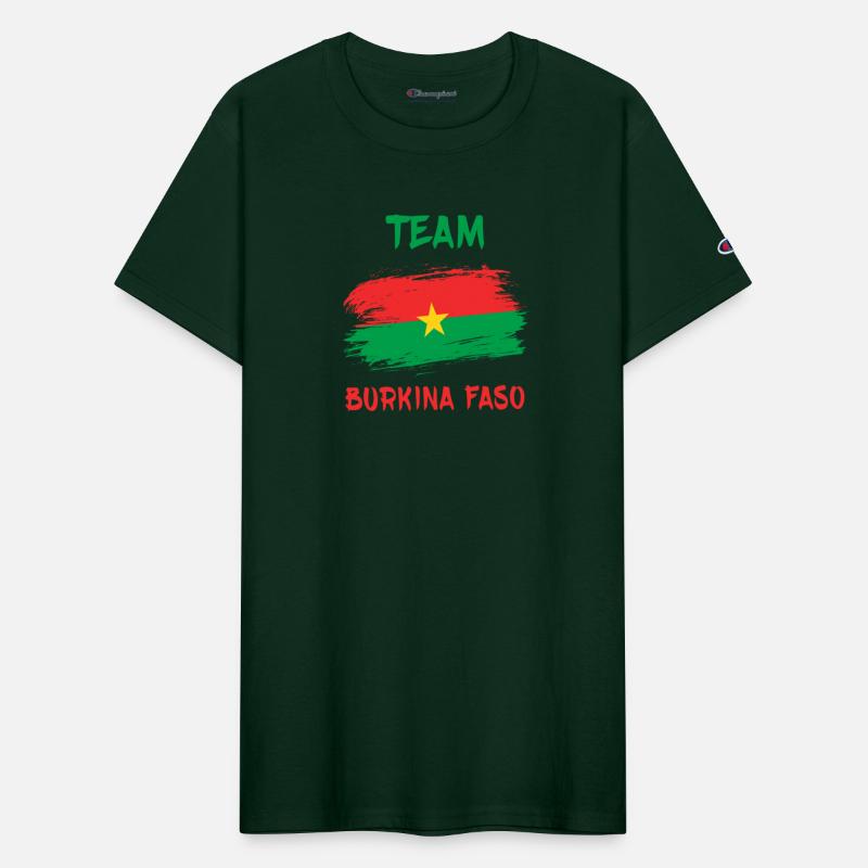 Team Burkina Faso flag design